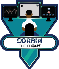 Logo for Corbin, the IT Guy