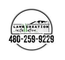 Logo for Lawn Creation Installation, LLC