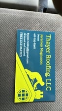 Logo for Thayer Roofing, LLC