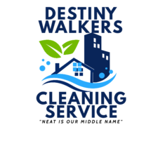 Logo for Destiny Walker's Cleaning Service