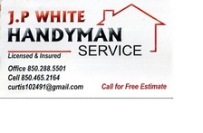 Logo for JP White Handyman Service, LLC