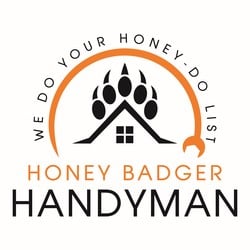 Honey Badger Handyman logo