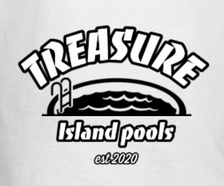 Treasure Island Pool's logo