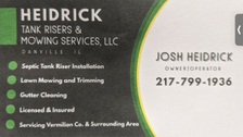 Avatar for Heidrick Tank Risers and Mowing Services, LLC