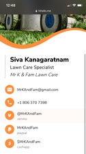 Mr K and Fam Lawn Care logo