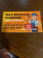 Logo for M&S Wholesale Plumbing and Electrical