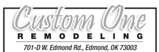 Logo for Custom One Remodeling