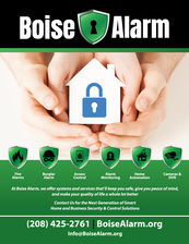 Logo for Boise Alarm