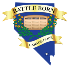 Logo for Battle Born Garage Door