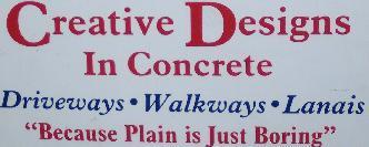 Creative Designs In Concrete, LLC logo