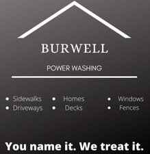 Logo for Burwell Power Washing