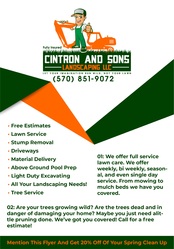 Cintron and Sons Landscaping LLC logo