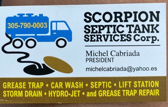Scorpion Septic Tank Services logo