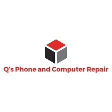 Logo for Q's Phone and Computer Repair, LLC