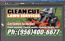 Clean Cut Lawn Care logo