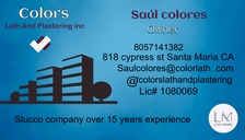 Colors Lath and Plastering, Inc. logo