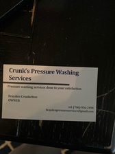 Logo for Crunk's Pressure Washing Services Co.