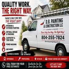 Logo for D B Painting & Construction, LLC