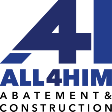 Logo for All 4 Him Abatement & Construction Services, LLC