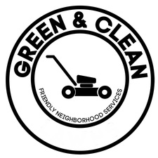 Green & Clean Lawns logo