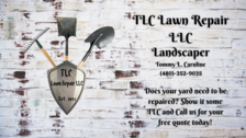 Logo for TLC Lawn Repair, LLC