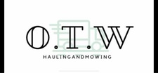 Logo for O.T.W Hauling and Mowing
