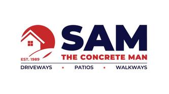 Sam the Concrete Man Denver North logo