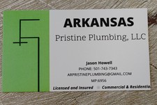 Logo for Arkansas Pristine Plumbing