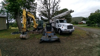 L&H Tree Service, Excavation & Construction logo