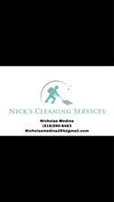 Logo for Nick's Cleaning Services