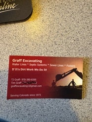 Graff Excavating logo