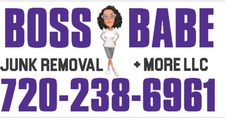 Logo for BossBabe Junk Removal & More
