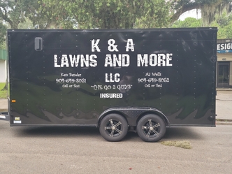 K & A Lawns and More logo