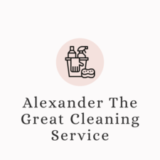 Alexander the Great's Cleaning Service logo