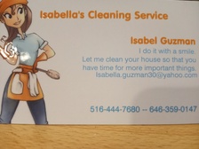 Isabella's Cleaning Service logo