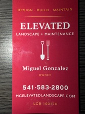 Logo for Elevated Landscape Maintenance