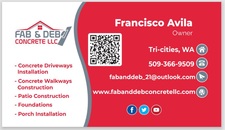 Logo for Fab and Deb Concrete, LLC