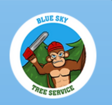 Logo for Blue Sky Tree Service