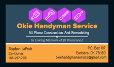 Logo for Oaky handyman Service