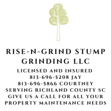 Logo for Rise-N-Grind Stump Grinding, LLC