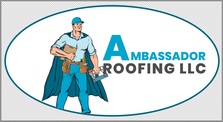 Logo for Ambassador Roofing, LLC