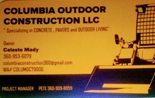 Logo for Columbia Outdoor Construction, LLC