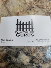 Logo for The Fence Gurus