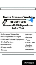 Logo for Moats Pressure Washing