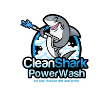 Logo for CleanShark PowerWash LLC