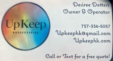 Upkeep Housekeeping logo