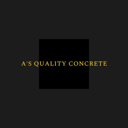 A's Quality Concrete logo