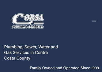 Corsa Plumbing and Rooter logo
