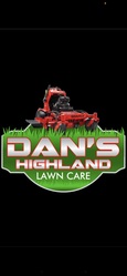 Dan's Highland Lawn Care logo