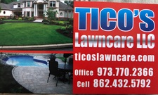 Logo for Tico's Lawn Care LLC